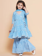 Blue kurta set